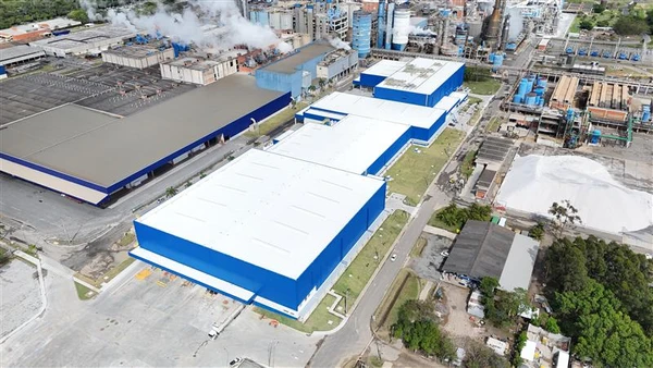 Fábrica de papel tissue da Suzano, em Aracruz