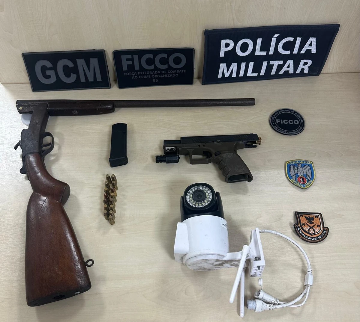 Operação Radix: buscas foram feitas em Nova Bethânia, Viana por Divulgação | Polícia Federal