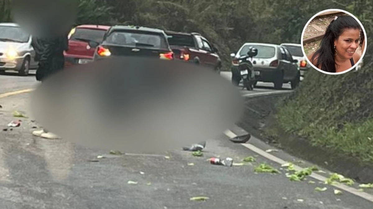 Valéria Diogo Rodrigues morreu no local 