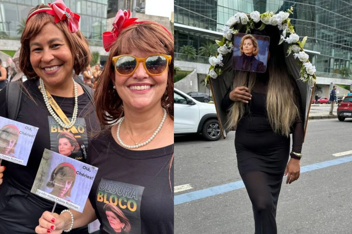 Debora 'Bloco' reúne fãs de 'Vale Tudo' no Rio