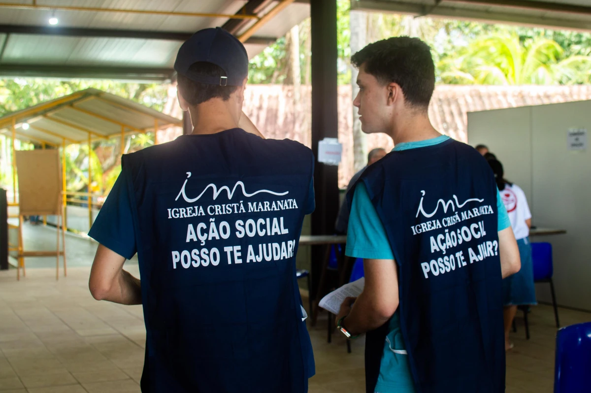 Ação Social da Igreja Cristã Maranata no Maanaim de Cariacica por Júlia Felberg