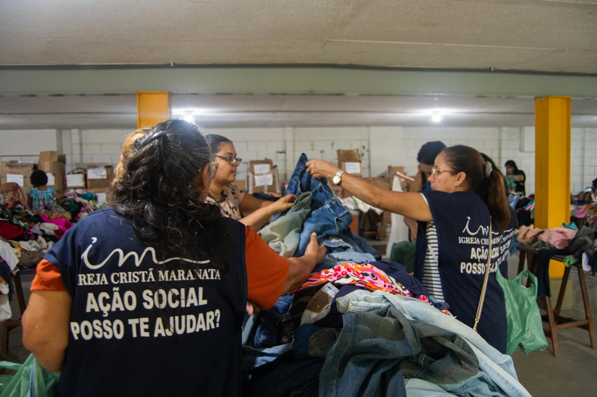 Ação Social da Igreja Cristã Maranata no Maanaim de Cariacica por Júlia Felberg