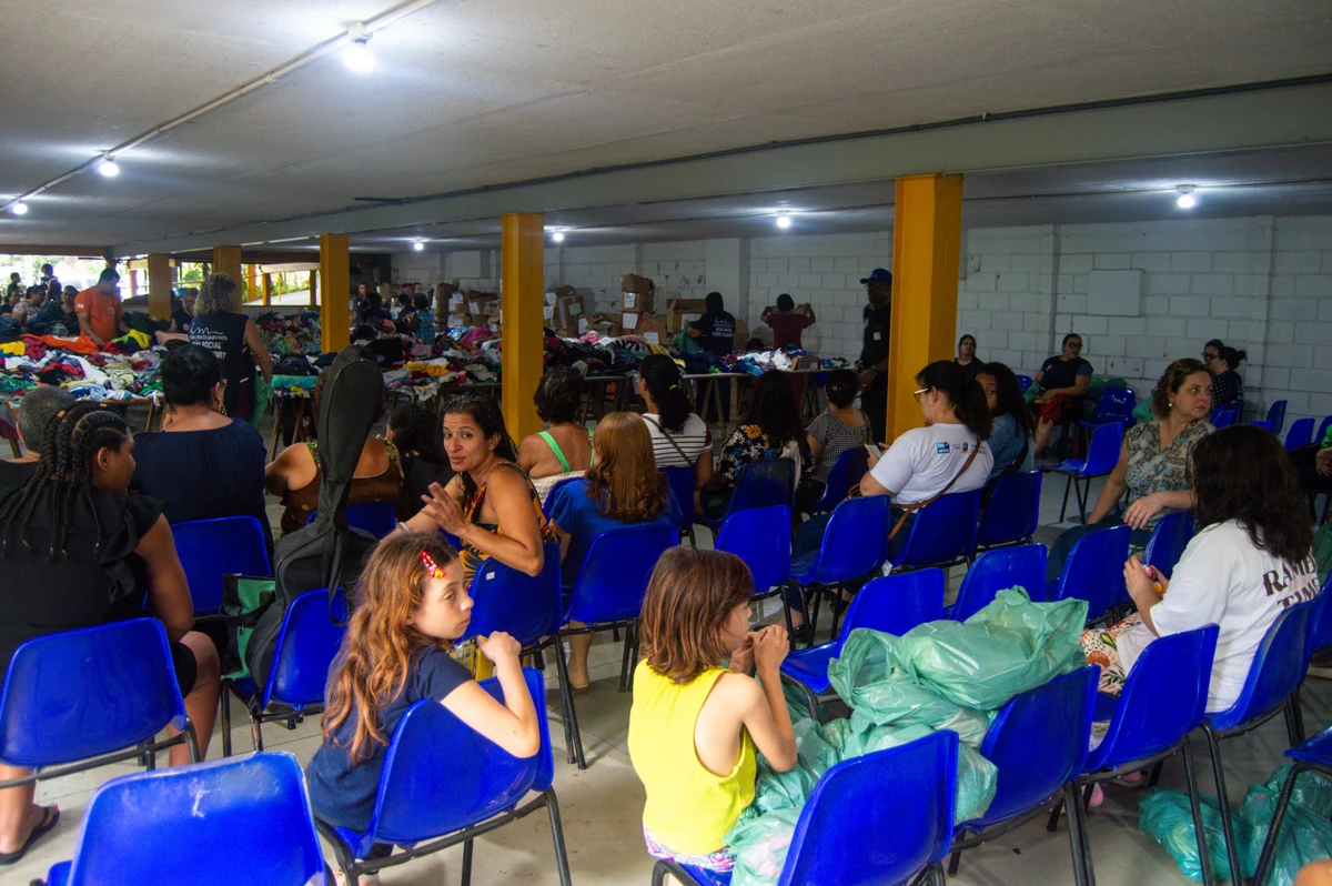 Ação Social da Igreja Cristã Maranata no Maanaim de Cariacica por Júlia Felberg