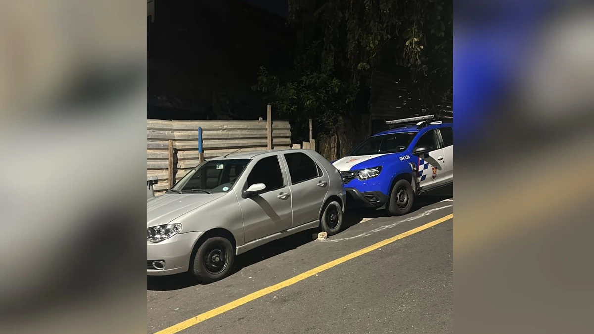 Carro é recuperado pela Guarda Municipal de Vitória após ser furtado em Viana