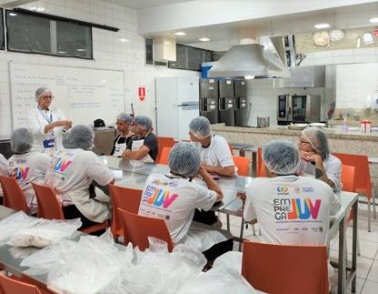 Cursos profissionalizantes oferecidos pelo programa EmpregaJUV 