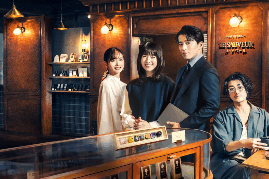 A coprodução “Românticos Anônimos” une Japão e Coreia do Sul em uma história sensível sobre amor, fragilidade e superação pessoal (Imagem: Reprodução digital | Netflix)