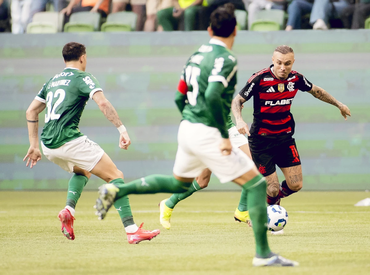 Flamengo e Palmeiras se enfrentam pelo segundo turno do Brasileirão Série A