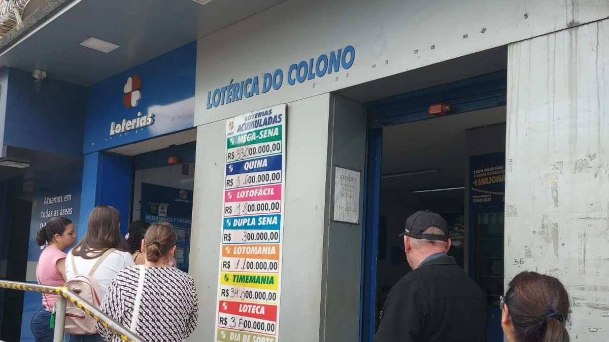 Lotérica do Colono, em Santa Maria de Jetibá, onde duas apostas levaram prêmio de mais de R$ 86 milhões
