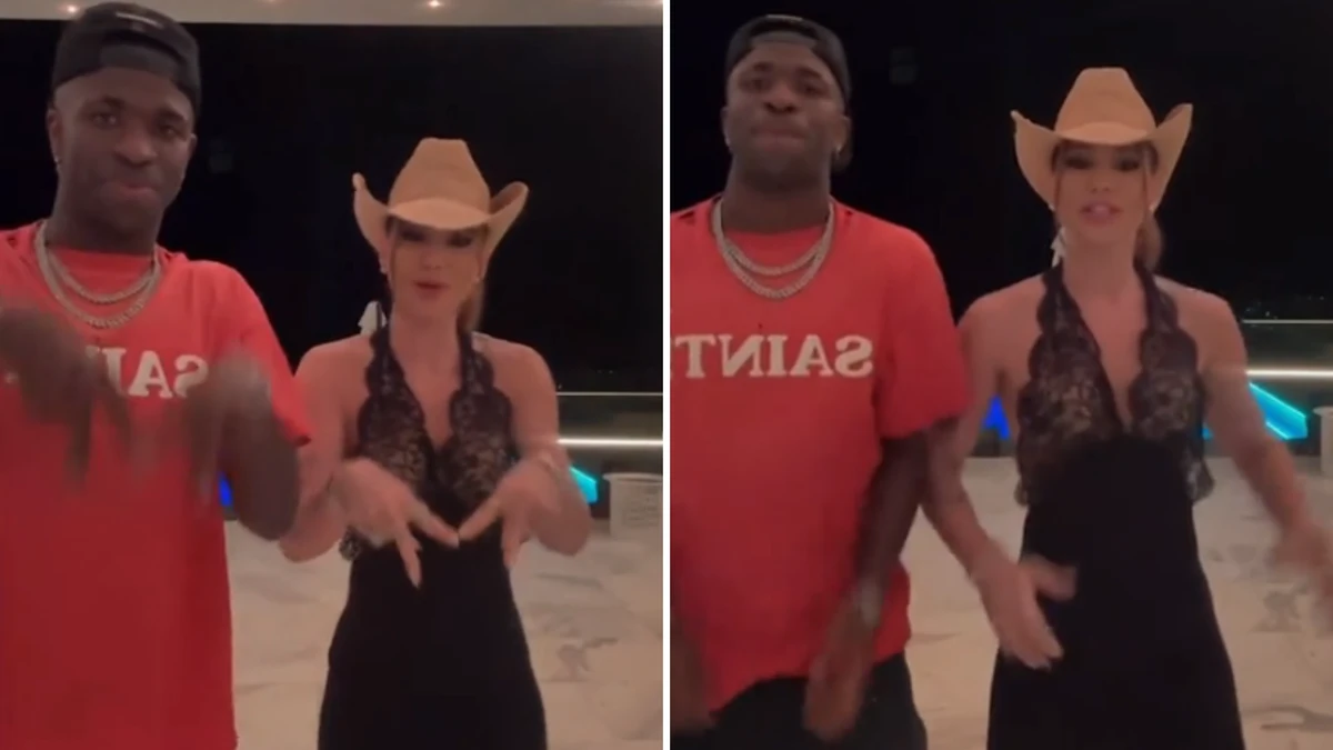 Virginia Fonseca e Vinicius Junior