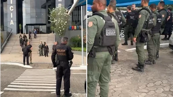 Além dele, outras oito pessoas foram presas durante ação integrada entre as polícias Federal e Penal