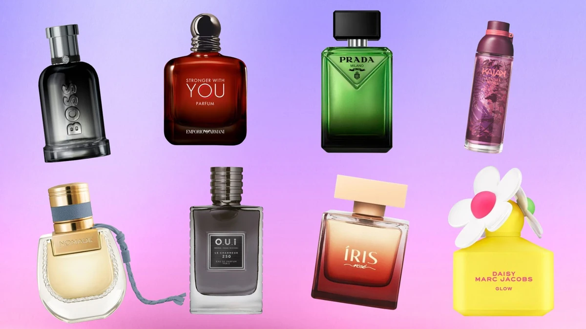 Uma seleção de novos perfumes para serem usados na primavera