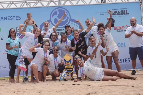 Vitória, campeão do Campeonato Capixaba de Seleções de futebol de areia 2025