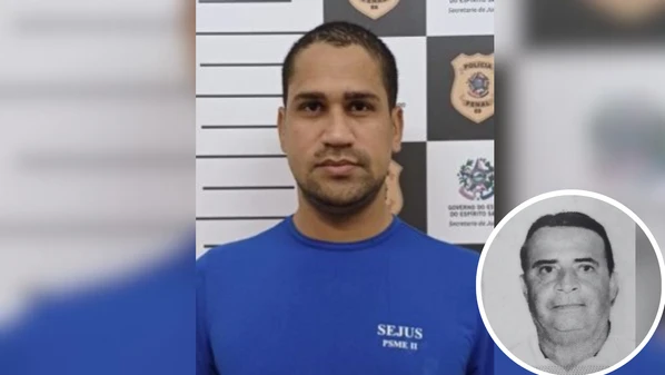 Corpo de Carlos José Pereira, de 62 anos, foi encontrado dentro de um carro no bairro Andorinhas, em Vitória, em julho deste ano; suspeito está preso