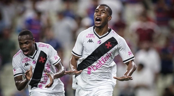 Rayan abriu caminho para a vitória do Vasco sobre o Fortaleza