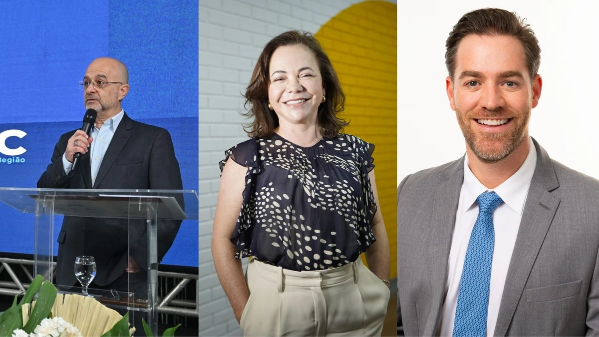 Liemar Pretti, Maria Helena Vargas e Renzo Vasconcelos