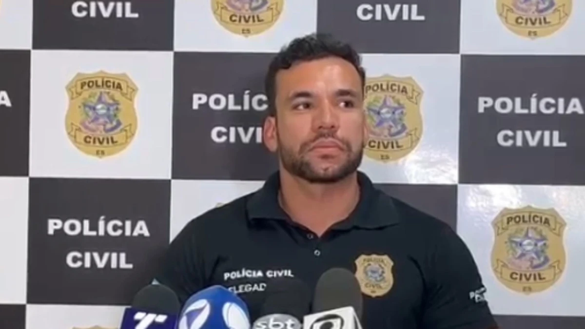 Titular do 18° Distrito Policial de Viana, delegado Ygor Pereira. detalhou sobre golpe contra empresário em Viana