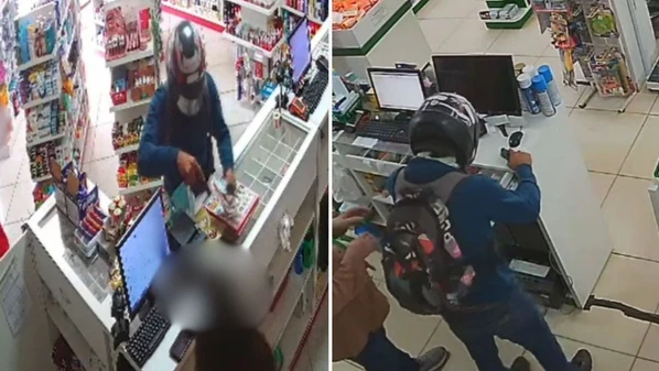 Assaltante cometeu crimes no mesmo dia em Ibitirama, Dores do Rio Preto, Guaçuí e Alegre