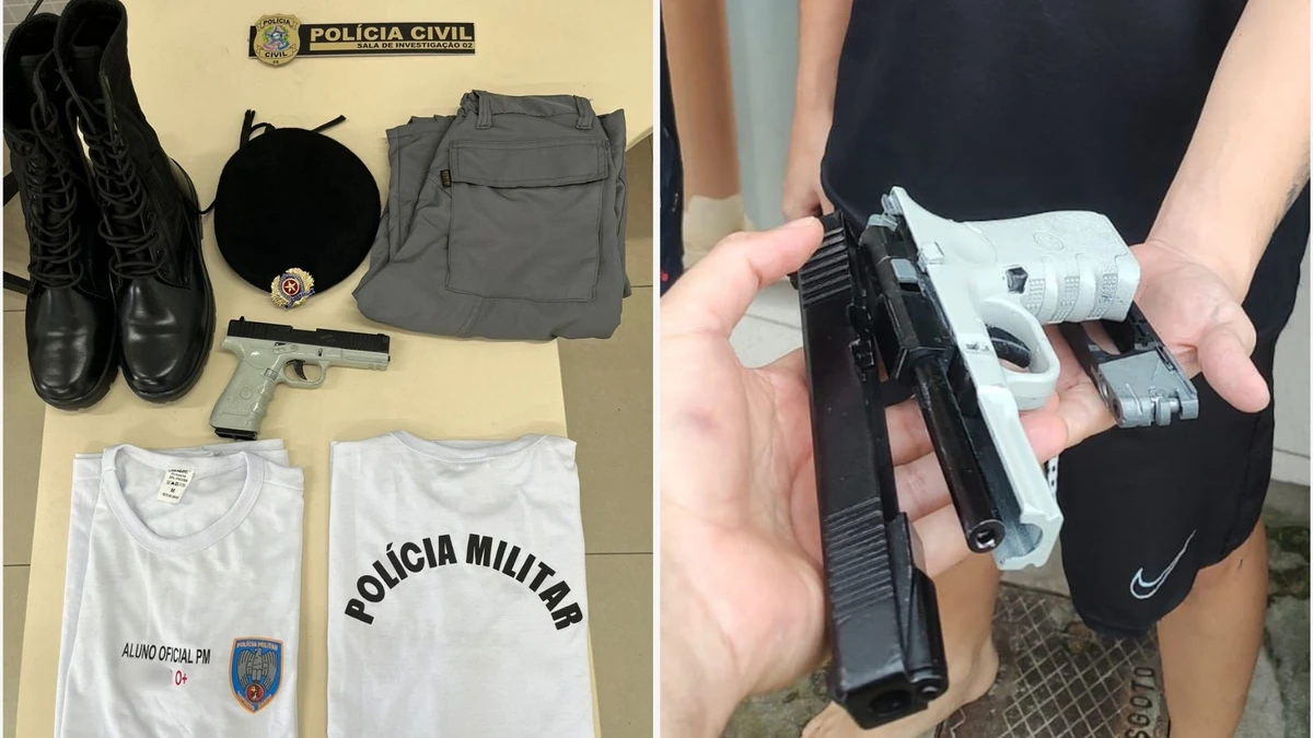 Homem se passava por aluno do curso de formação da PMES