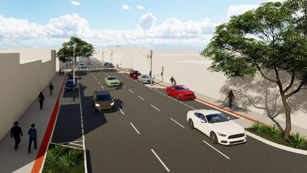 Projetos têm como exemplo o binário que funciona na Avenida Norte Sul, no bairro Jardim Limoeiro; além de novo fluxo, vias vão ganhar asfalto