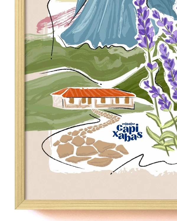 A peça, concebida especialmente para o Summit, traz uma leitura poética e contemporânea da Pedra Azul