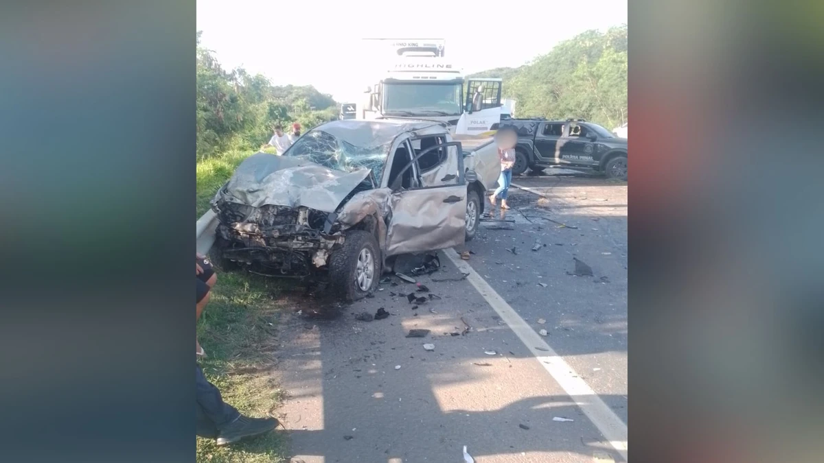 Acidente deixou trecho da BR 101 interditado