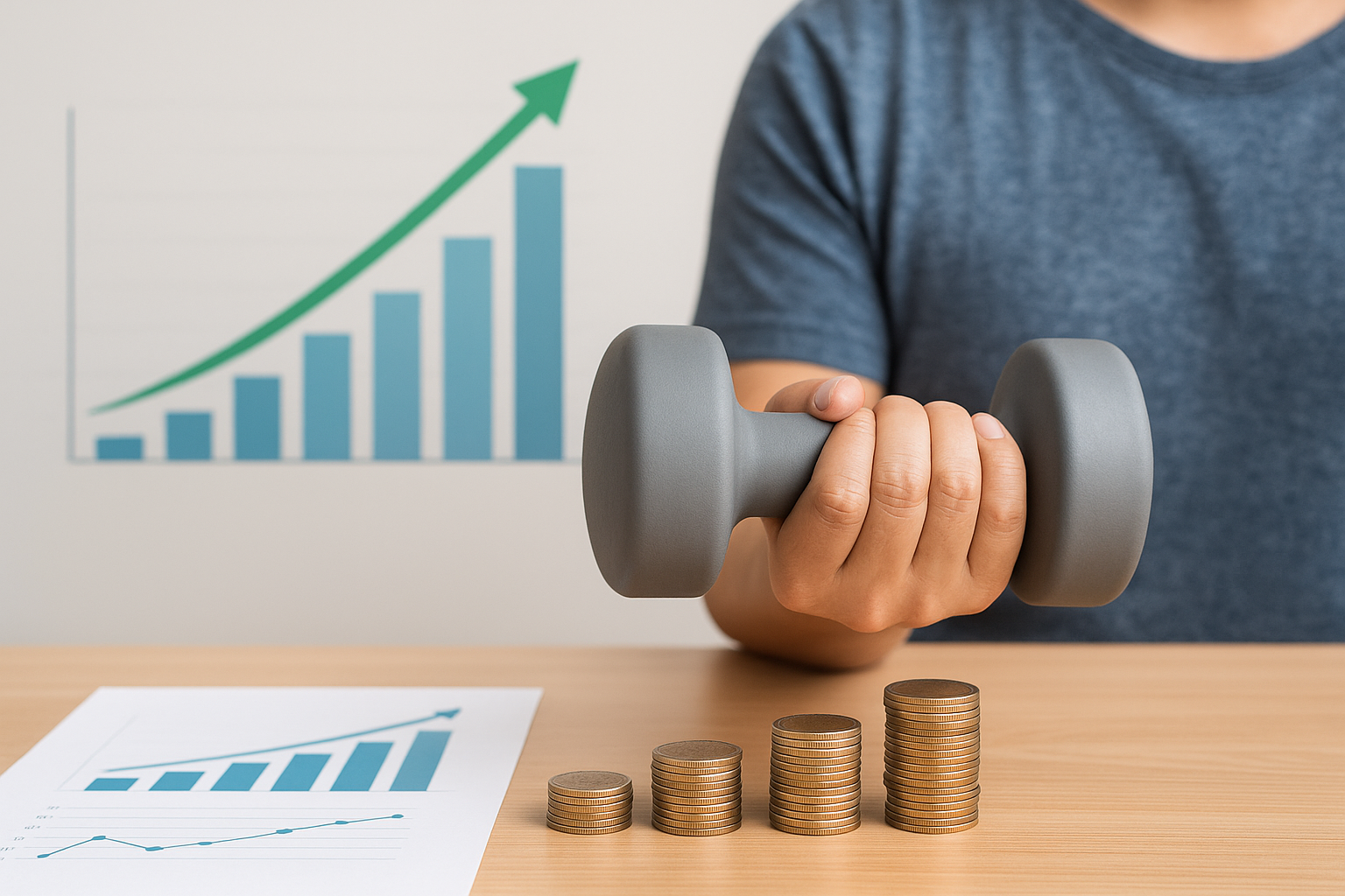 Investir hoje na saúde vai sustentar seus sonhos no futuro. Crédito: Imagem criada por IA – ChatGPT / OpenAI