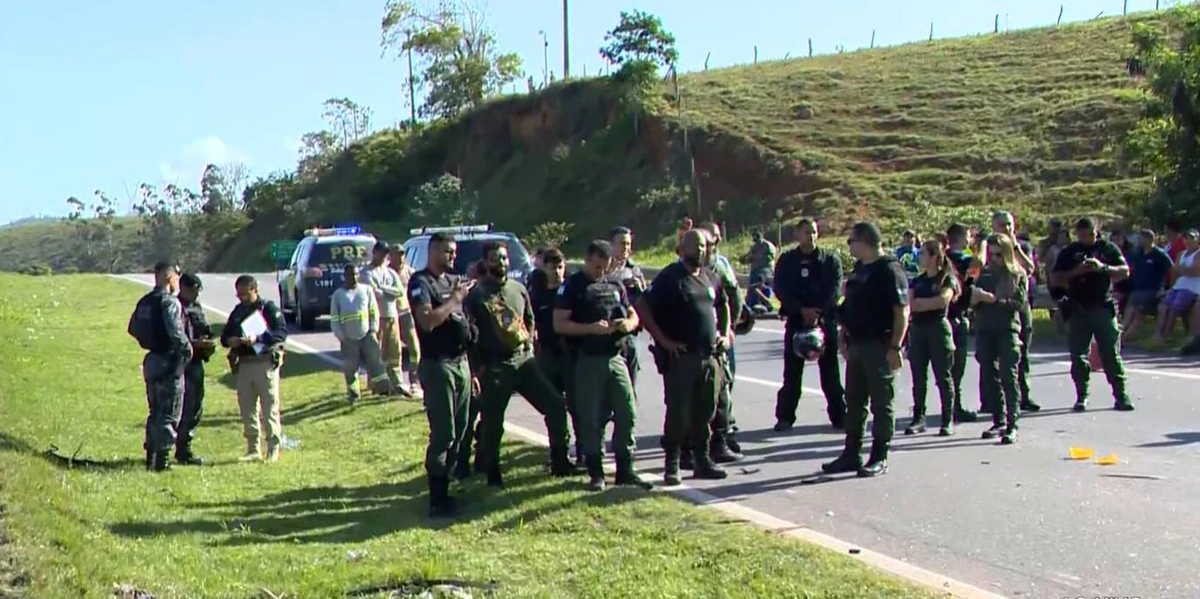 Colegas de policial penal morta em acidente foram ao local após receberem a notícia