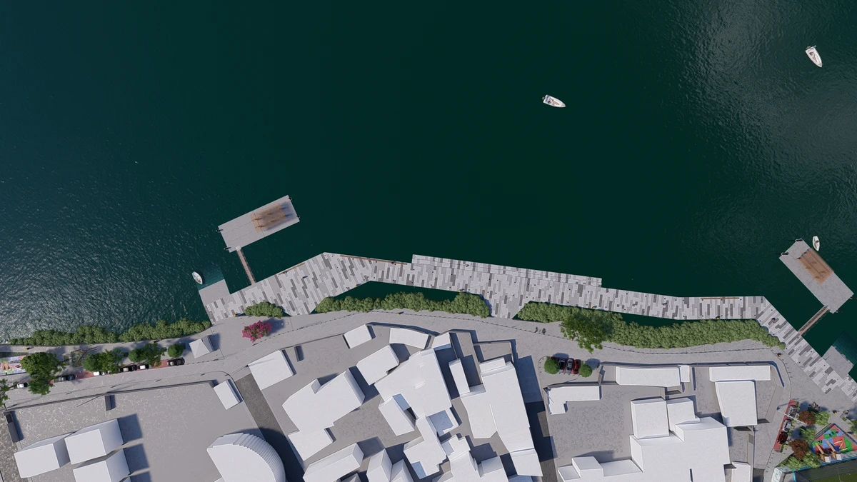 Como vai ficar área embaixo da Ponte da Passagem após reurbanização por Prefeitura de Vitória