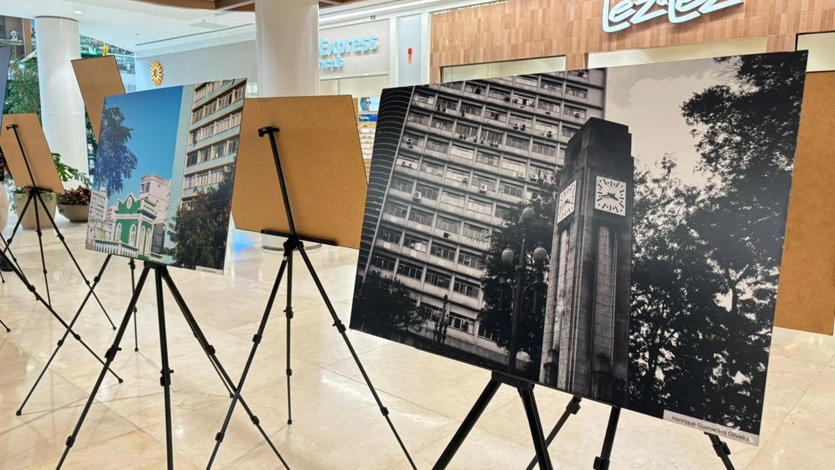 Exposição no Shopping Vitória reúne cliques feitos por participantes da Vitória Down