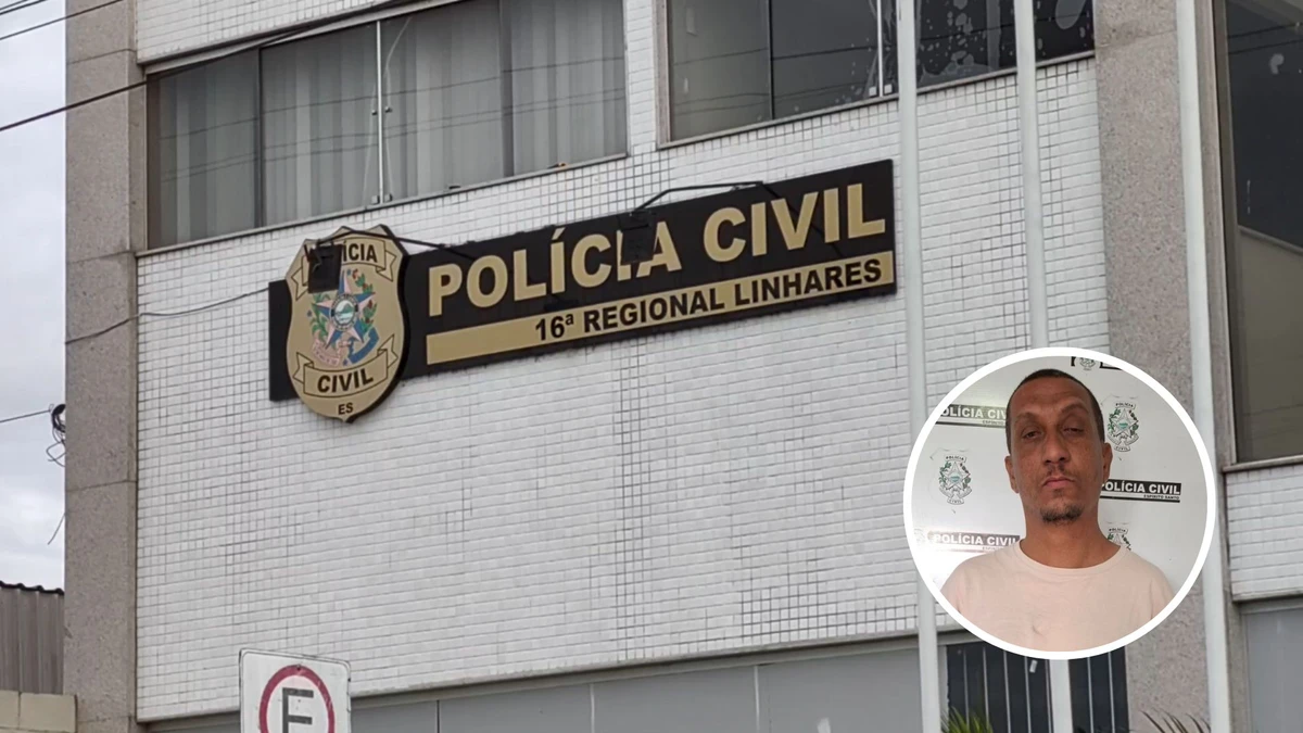 Homem era procurado na Bahia e foi localizado pela Polícia Civil em Linhares.