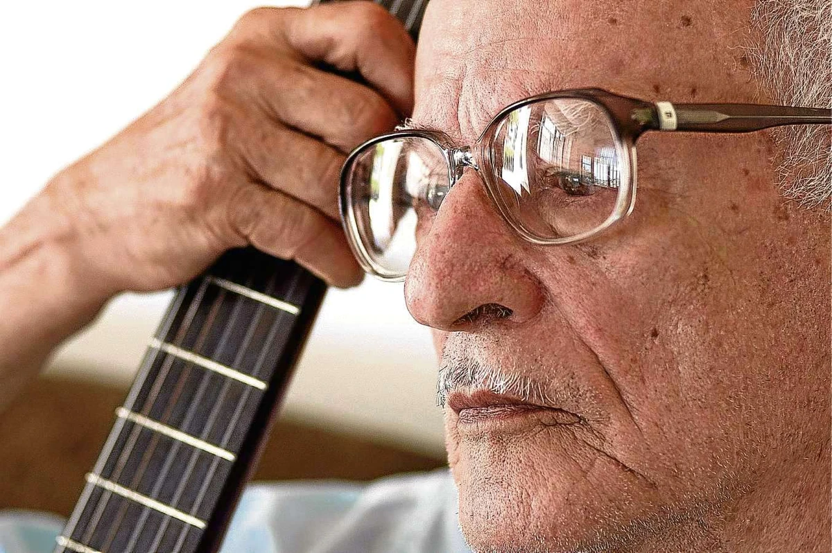 O músico Maurício de Oliveira