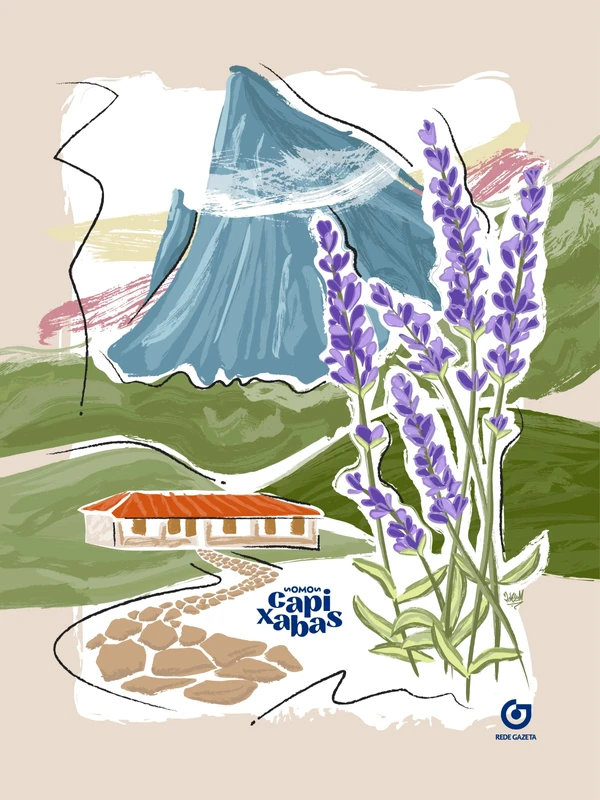 Obra exclusiva retrata a Pedra Azul sob novo ângulo