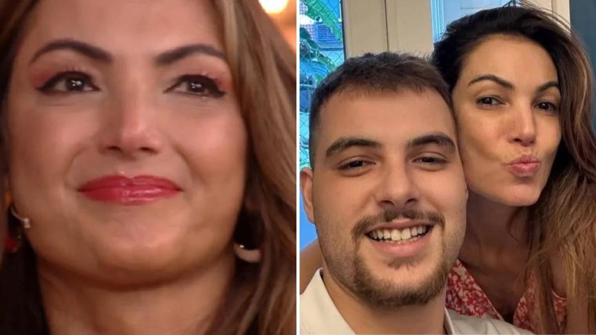 Patrícia Poeta chora ao vivo e cita problema pessoal com filho