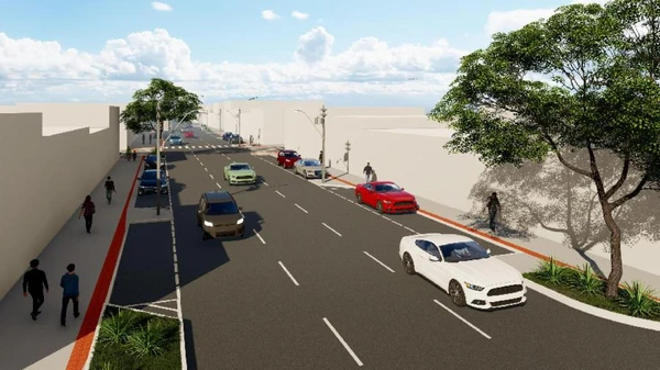 Projeção mostra como vai ficar o trânsito em Novo Horizonte, na Serra