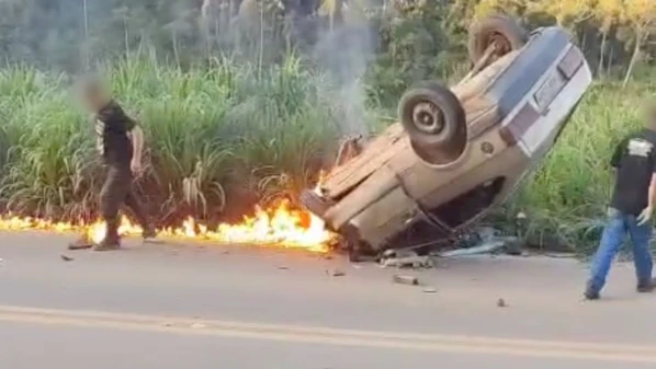 Vítimas foram socorridas por bombeiros voluntários e levadas ao Hospital Evangélico de Santa Maria de Jetibá, no entanto, uma delas não resistiu