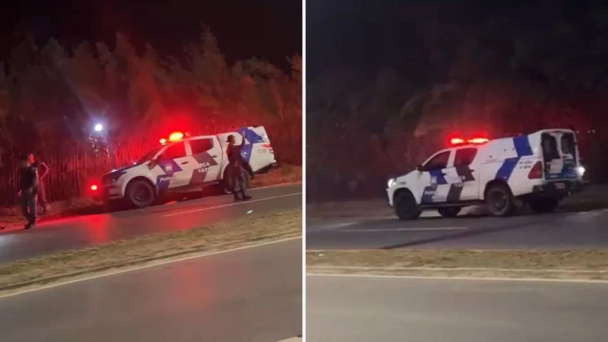 A perseguição policial aconteceu na madrugada de sábado (18)