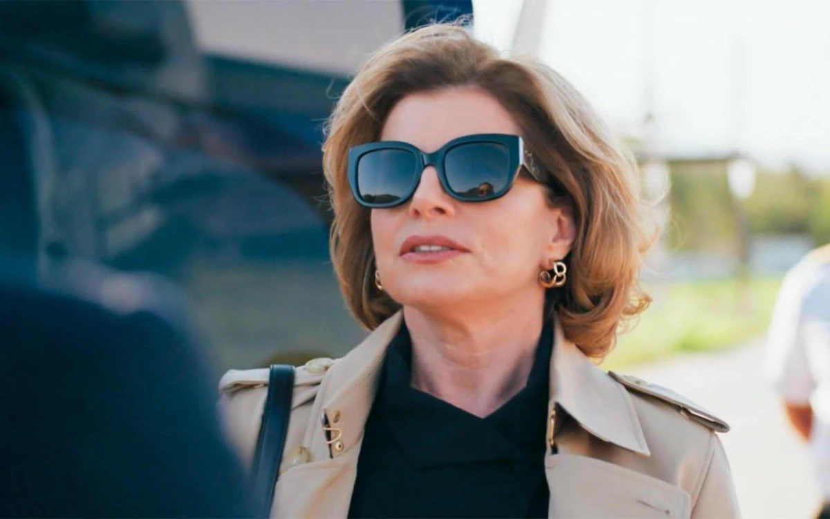 Odete Roitman (Débora Bloch) no capítulo final do remake de Vale Tudo