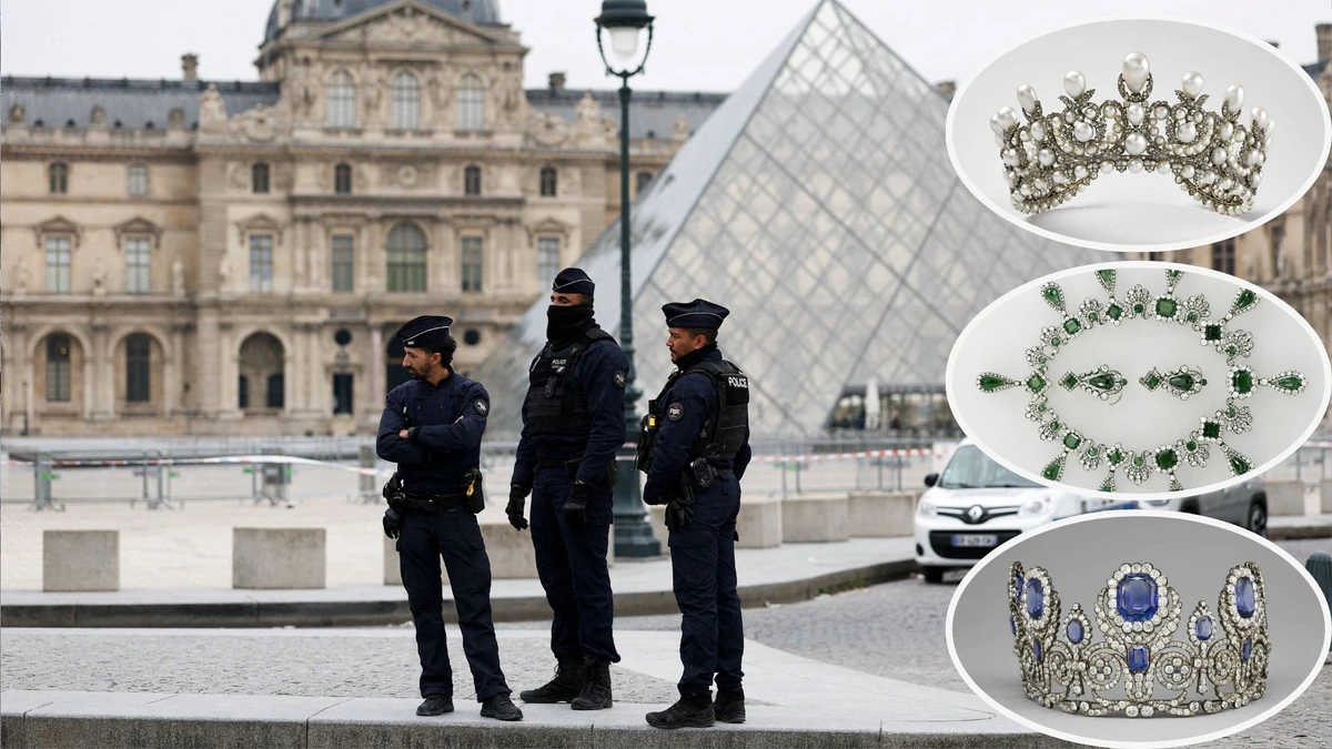 Roubo no Museu do Louvre em Paris: peças e joias históricas foram levadas