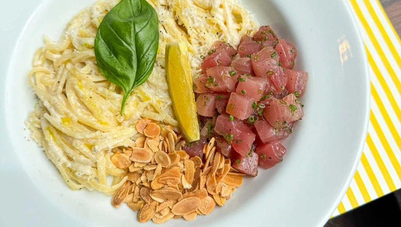 Prato do GolBurger no ES Restaurant Week em novembro de 2005