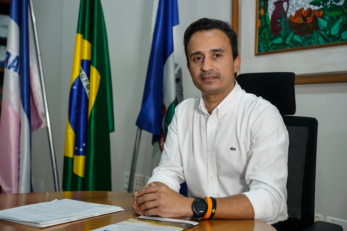 Lucas Scaramussa, prefeito de Linhares, município da Região Norte do Espírito Santo