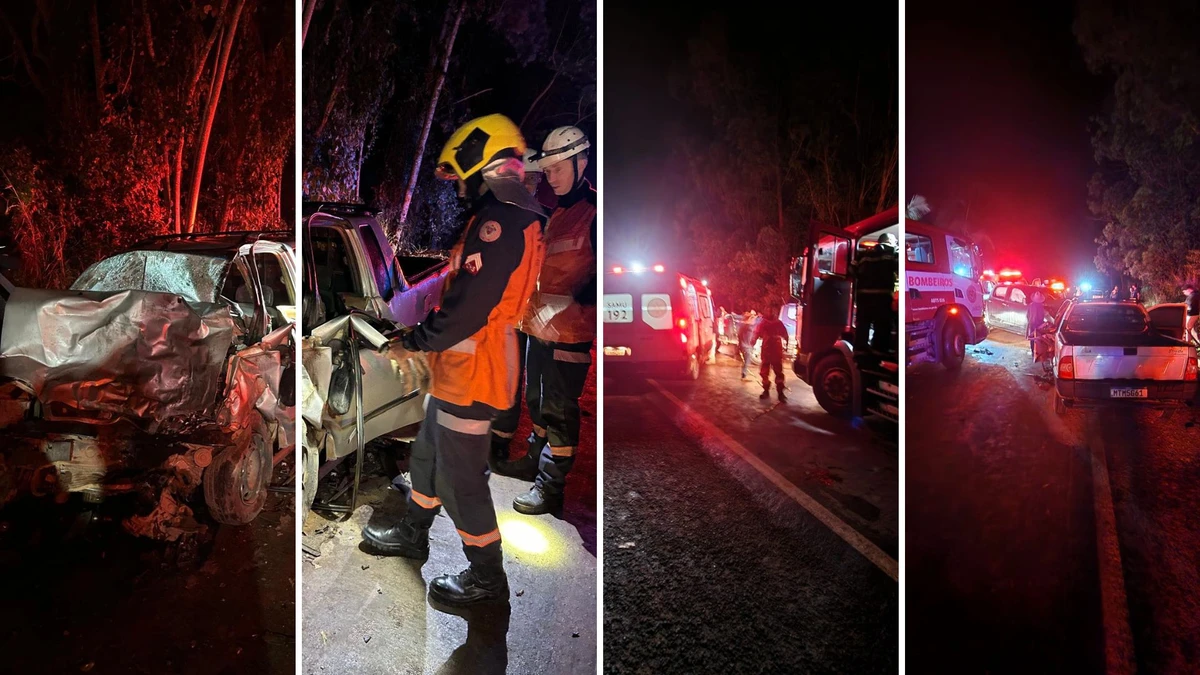 Acidente entre picape e caminhonete batem de frente deixa uma morte em Irupi