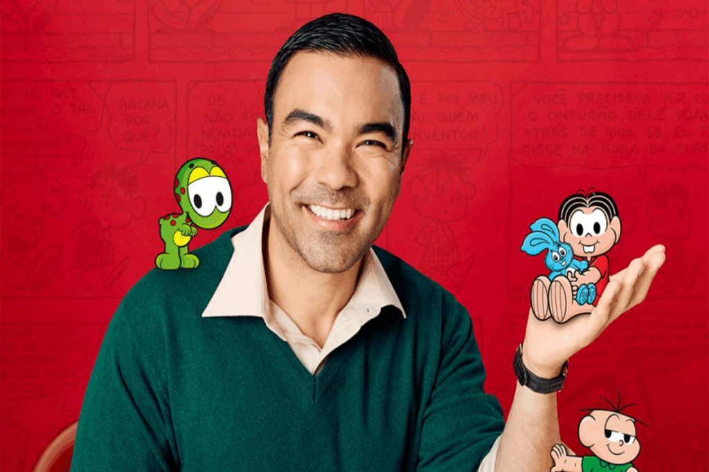 “Mauricio de Sousa: o filme” é uma cinebiografia do cartunista que marcou gerações de leitores com humor e afeto (Imagem: Reprodução digital | Disney Pictures)