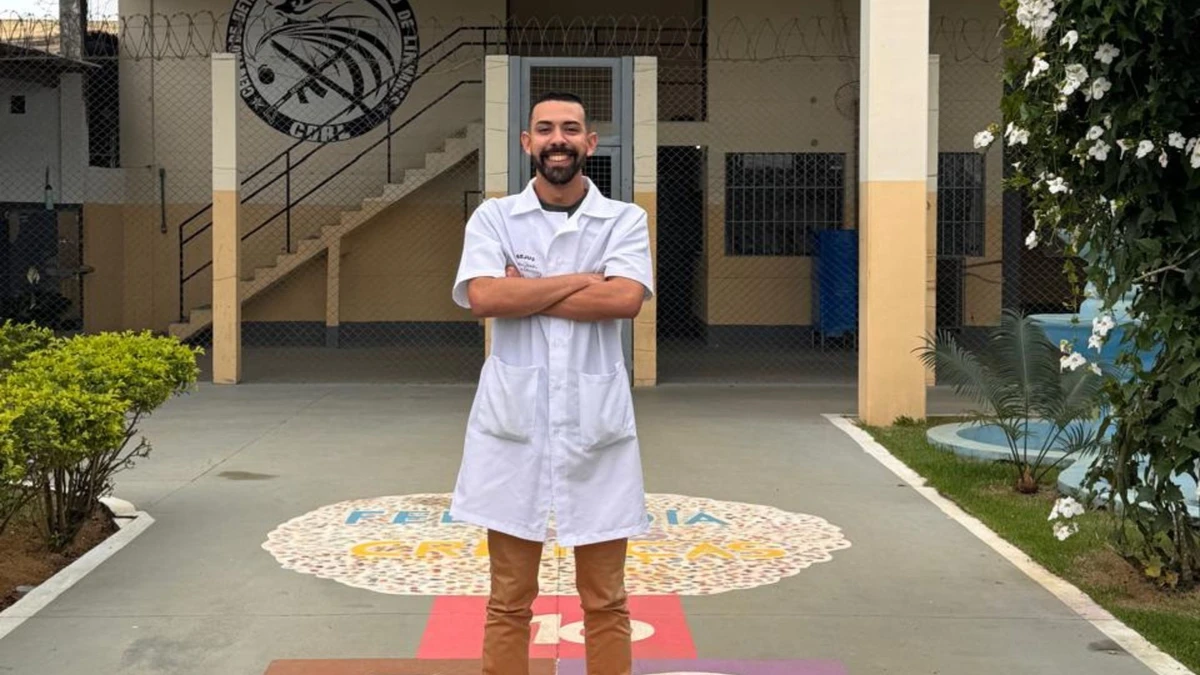 Professor Rodrigo promove Feira de Ciências em presídio de Linhares