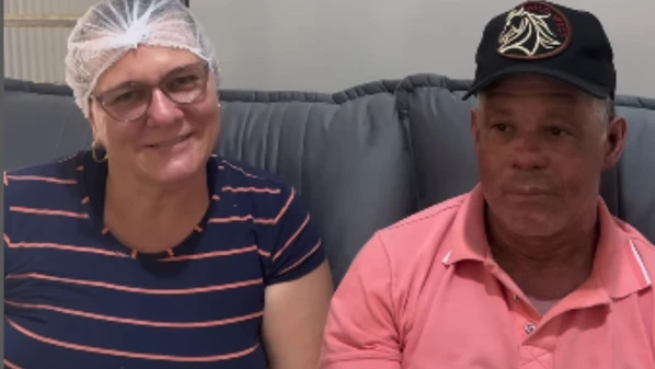 Eraldo de Oliveira sofreu queimaduras graves em 45% do corpo e lesões nas vias respiratórias; nesta quinta-feira (23), ele e a esposa publicaram um vídeo agradecendo as orações