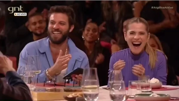 Ator capixaba divertiu a plateia com uma resposta pra lá de curiosa durante um quadro do programa novo da Angélica no canal GNT