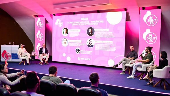 Com foco no pilar “Negócios”, o último dia da Semana de Inovação Capixaba reuniu especialistas para discutir empreendedorismo, propósito e o papel do marketing de influência no mercado atual