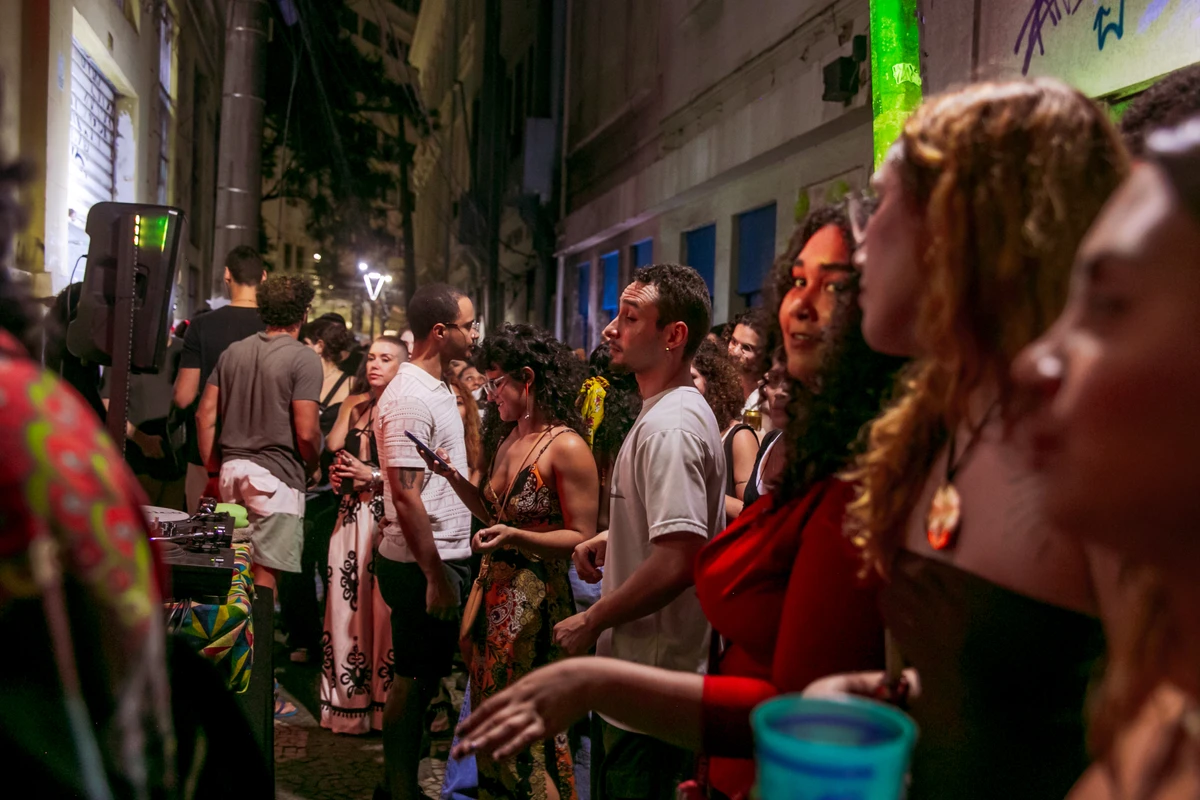 Festa Disco Voador, no Centro de Vitória