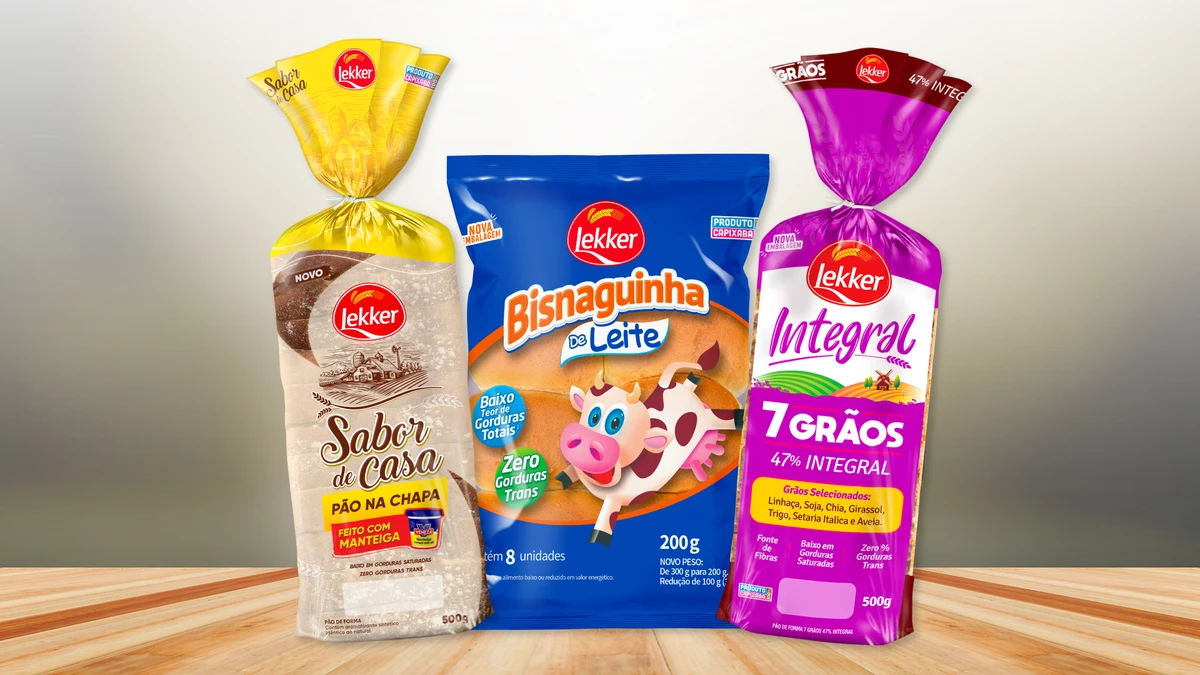 Pães de forma e bisnaguinha de leite são destaques da marca
