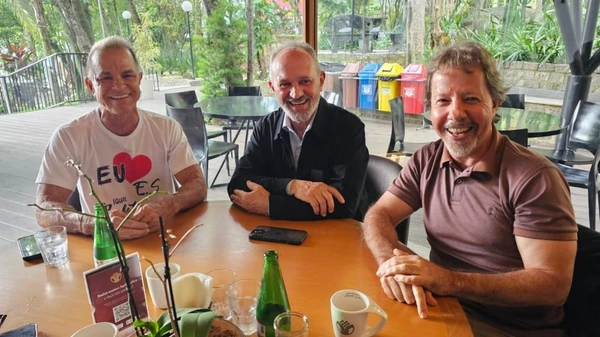 Sérgio Meneguelli, Paulo Hartung e Aridelmo Teixeira