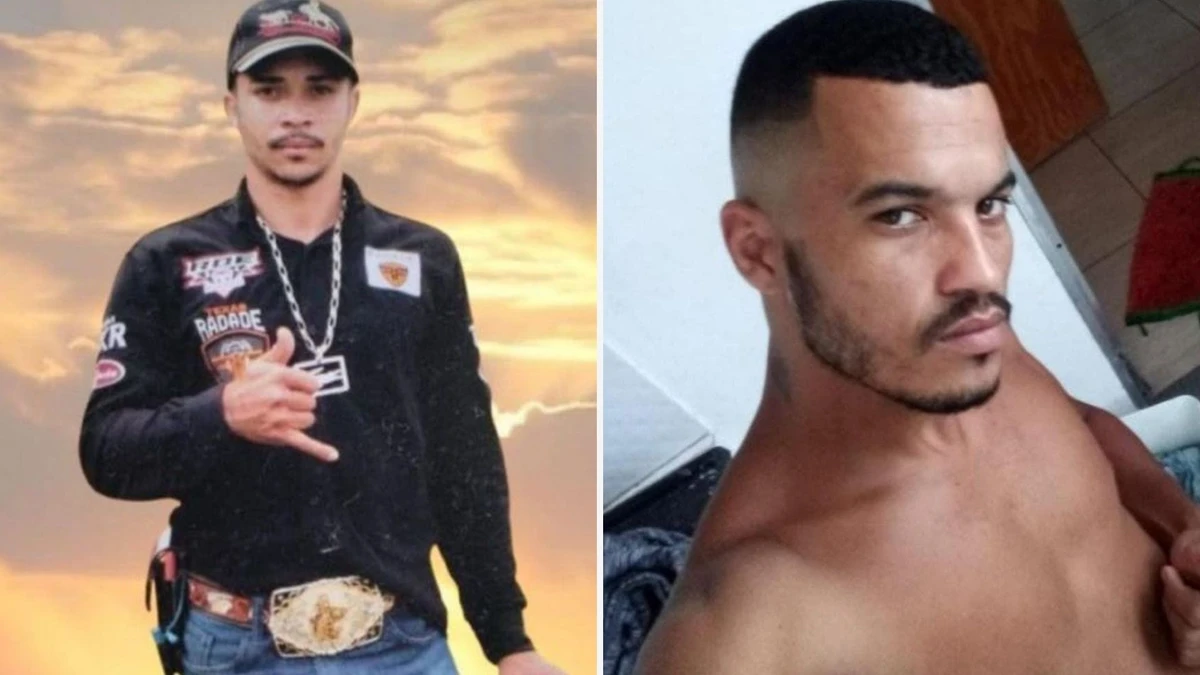 Da esquerda para a direita: Guilherme dos Santos Pereira e Jefferson Candido da Silva